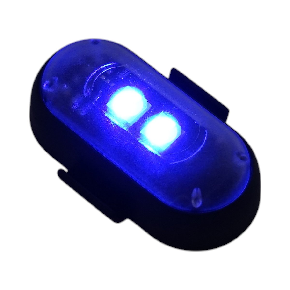 Set 10 lampi LED RGB stroboscopice cu telecomanda, 10 moduri, 8 culori, baterie litiu 110mAh reincarcabila USB-C IP65